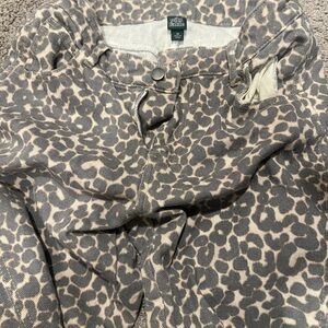 Wild Fable Leopard Print Straight Leg Jeans